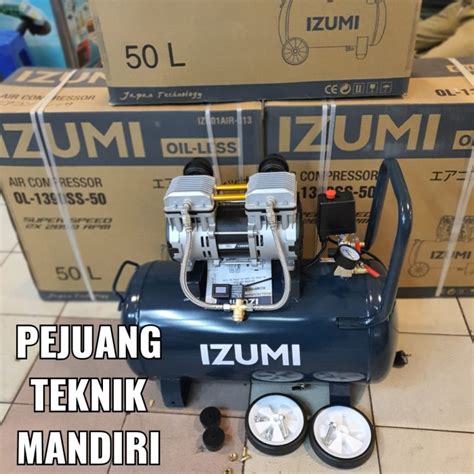 Jual Kompresor Angin Oilless Izumi Ol Ss Compressor Izumi Ol