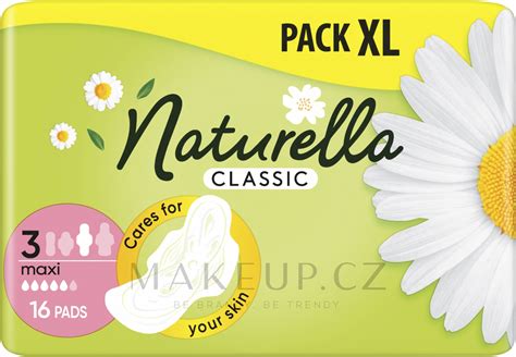 Naturella Classic Basic Maxi Hygienické vložky s křídly 16ks Makeup cz