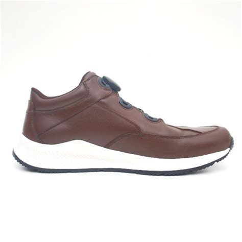 Jual Sultan Footwear X Theo Brown Sepatu Kulit Asli Model Sneakers