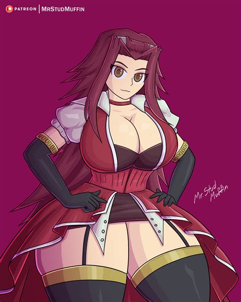Thicc Aki Izayoi Yu Gi Oh Commission By MrStudMuffin Hentai Foundry