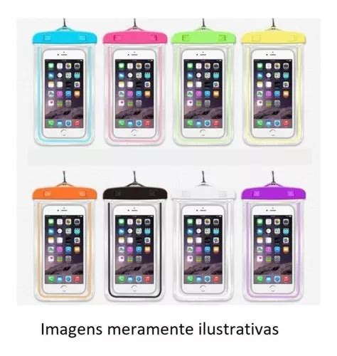 Capinha Mergulho Celular Aprova D agua Impermeável Universal MercadoLivre