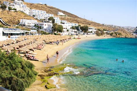 Agios Stefanos Beach in Mykonos island, Greece - Mykonos Traveller