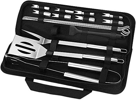 Ensemble D Outils De Barbecue Pcs Barbecue Ustensiles En Acier