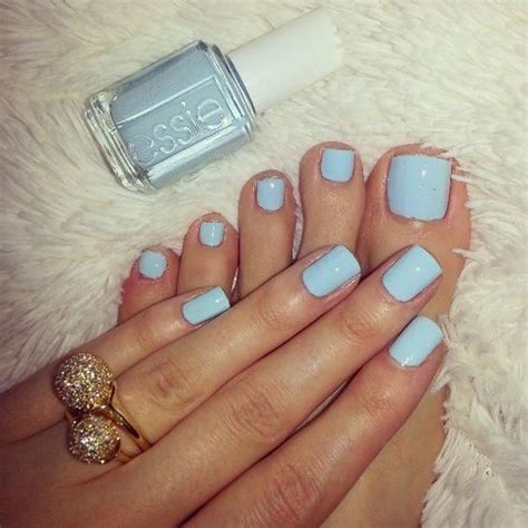 Mani Pedi Combos To Try This Spring Pretty Nails Toe Nails Essie Nail