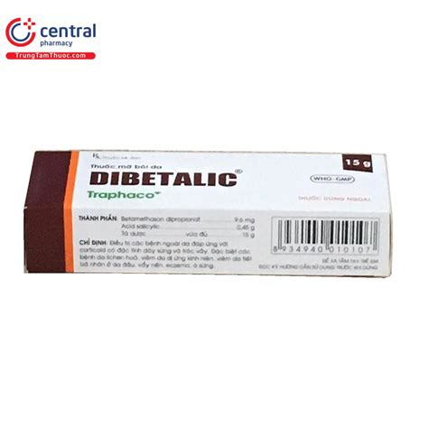 [CHÍNH HÃNG] Thuốc Dibetalic - Thuốc điều trị viêm da dị ứng hiệu quả