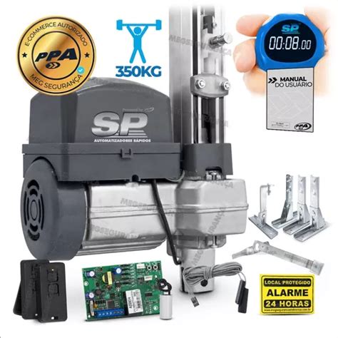 Kit Motor Ppa Bv Potenza Trilho Alum Suporte Control