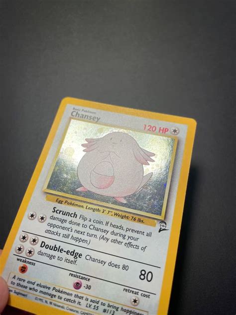 Chansey Holo Base Set Kaufen Auf Ricardo