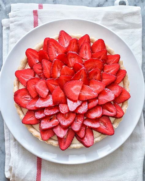 Strawberry Cheesecake Tart Recipe The Feedfeed