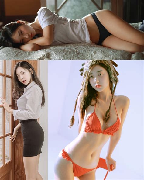 Korean Hot Model And Fashion Shin Jae Eun Various Sets Collection