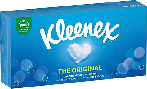 Салфетки гигиенические сухие Kleenex Original 70 шт. (5029053579160 ...