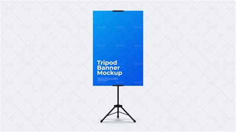 Tripod Banner Mockup - Graphics | Motion Array