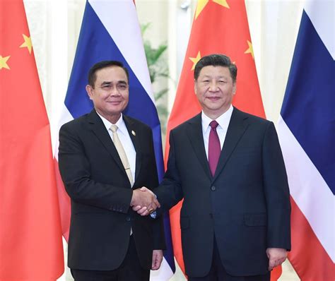 Xi Meets Thai Prime Minister Xinhua English News Cn