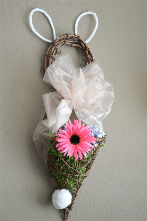 DIY Easter Bunny Basket - Easy To Make DIY - Stylish Cravings