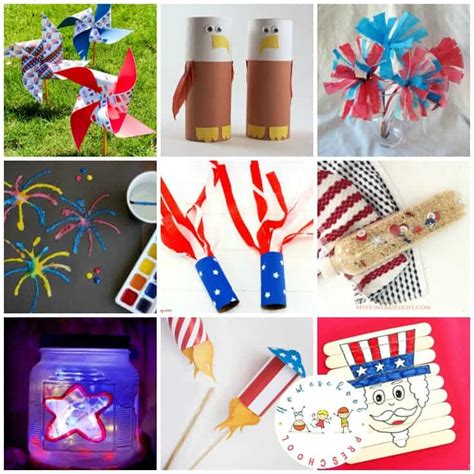 25 Simple And Creative Patriotic Crafts For Preschoolers