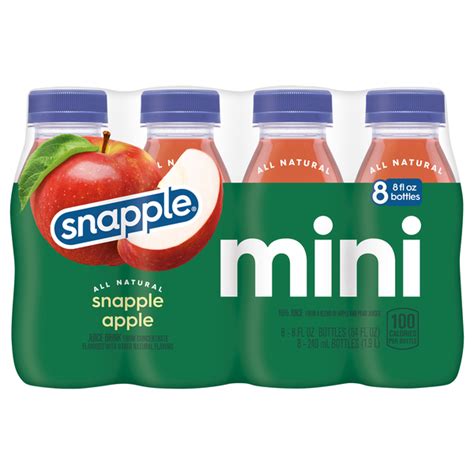 Save On Snapple Mini Apple Juice Drink 8 Pk Order Online Delivery Giant