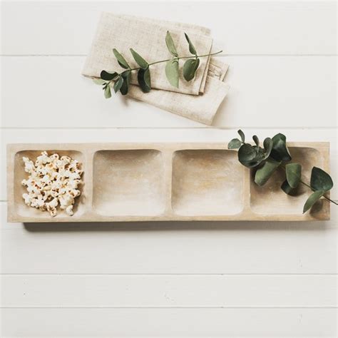 Mango Wood Nibbles Tray Nisi Living