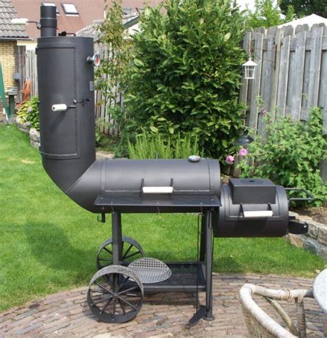 Barbecue Fumoir Oklahoma Country Smoker 14 Inch épaisseur 6 Mm Fumoir