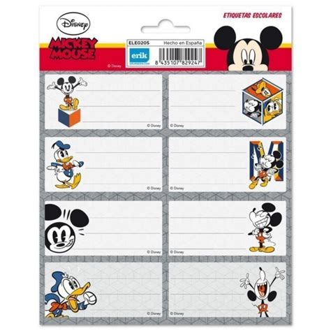 Stickers Autocollants Erik Disney Mickey Mouse X Cm