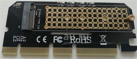 Адаптер для SSD M.2 NVMe в PCI-E x4 x8 x16 M-key — купить в Красноярске ...
