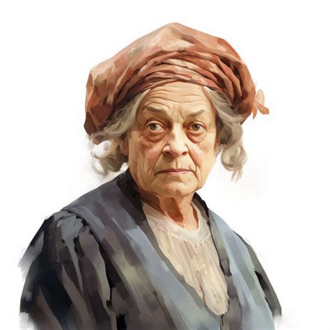 High Res 4k Aunt Clipart In Oil Painting Style Imagella