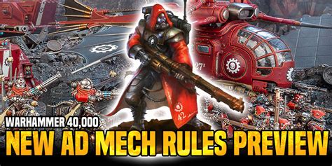 Warhammer 40k Adeptus Mechanicus Engine War Rules Preview Bell Of