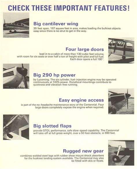 Found Centennial 100 Brochure Found Aircraft History