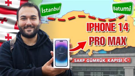 GÜRCİSTAN DAN YARI FİYATINA IPHONE 14 PRO MAX ALDIM YouTube