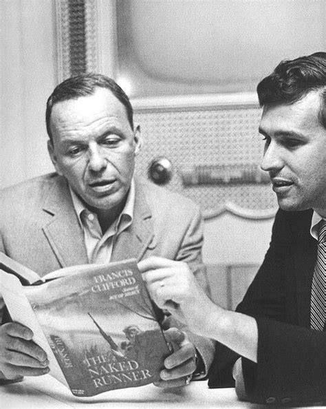 Frank Sinatra On The Set Of The Naked Runner 1967