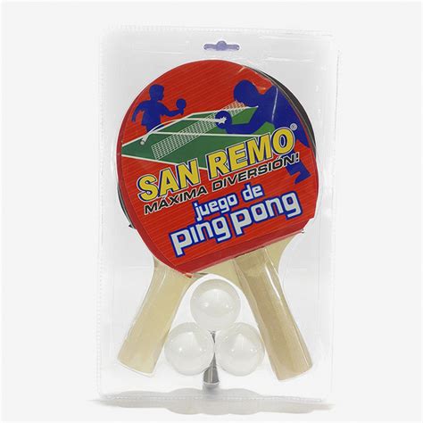 SET PING PONG SAN REMO ECONOMICO Juegos LPR