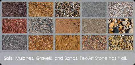 Natural Stone Mulch Sand Gravel Soil Tools Masonry Supplies