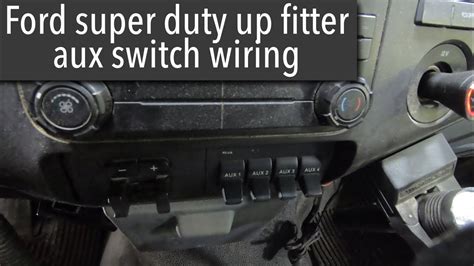 Super Duty Upfitter Switch Wiring Diagram