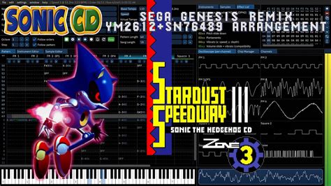 Stardust Speedway Zone Bad Future Jp Sonic Cd Ym Sn