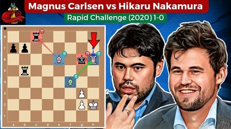 Magnus Carlsen Vs Hikaru Nakamura Rapid Challenge 2020 Chess Showdown