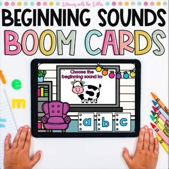 Beginning Sounds Boom Cards Digital Task Cards For Distance Learning