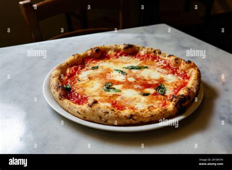 Pizza Margherita Neapolitan Pizza Stock Photo Alamy