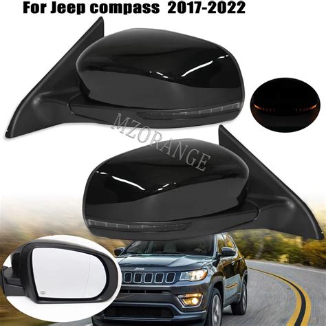 Conjunto De Espejo Retrovisor Lateral Para Jeep Compass Espejos De