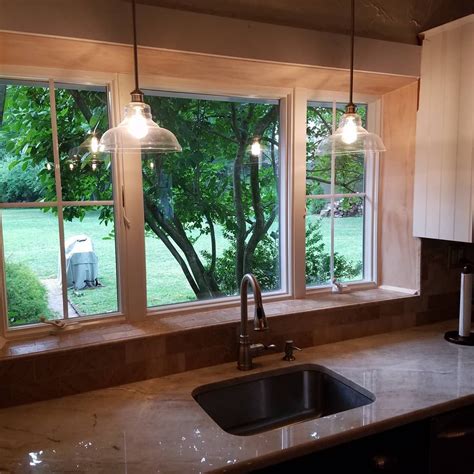 Casement Windows For Rustic Kitchen Sink Area