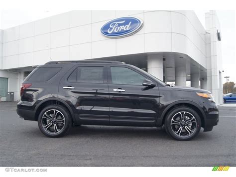 Tuxedo Black Metallic 2013 Ford Explorer Sport 4wd Exterior Photo