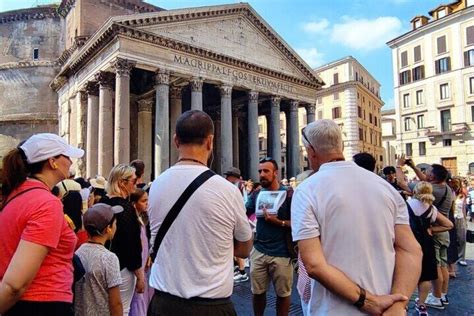 Semi Private Pantheon Guided Tour With Skip The Line Ticket