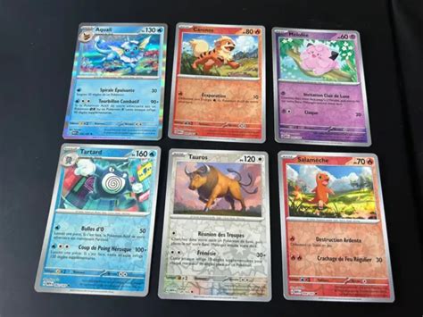 Lot De Carte Pokemon Ev Reverse Fr Neuves Et Une Holo Eur