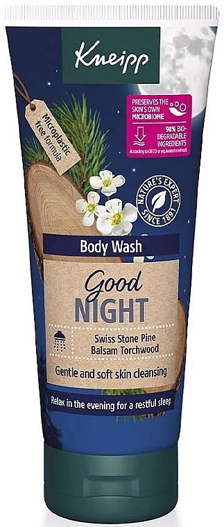 Kneipp Good Night Body Wash Shower Gel Makeupuk