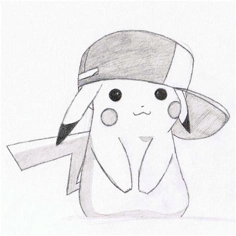 Pikachu Drawing Easy at GetDrawings | Free download