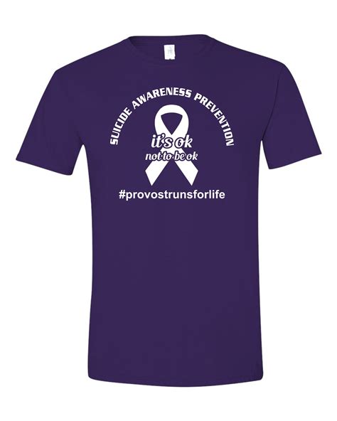 Suicide Awareness Adult T Shirts It S Time Promotions