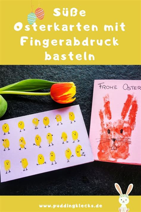 So Einfach Kannst Du Individuelle Und Sch Ne Osterkarten Basteln Mit