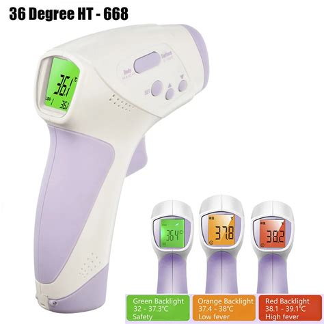 Bobei Elephant Digital LCD Backlight Thermometer Infrared Baby Adult