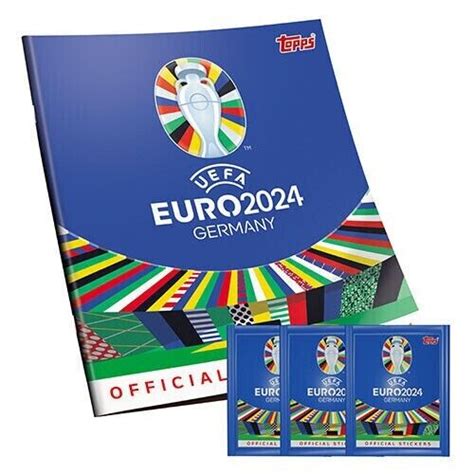 2024 SOCCER TOPPS UEFA EURO GERMANY MEGA STARTER PACK ALBUM 4