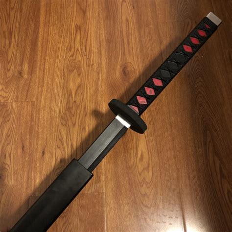 Demon Slayer: Tanjiro Kamado (Rengoku Hilt) Cosplay Sword – NalaGila