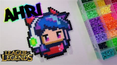 Ahri Hama Beads League Of Legends Youtube