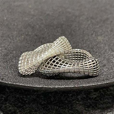 China 3D Printed Silver And Titanium Rings Manufacturers Suppliers