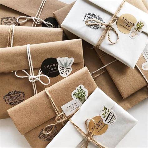 Embalagens Criativas para Ateliê de Costura Etsy packaging Creative